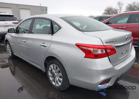 2019 Nissan Sentra S z USA, uszkodzony, nr VIN 3N1AB7AP4KY372147